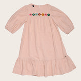 Vestido com estampa Linho infantil feminino Antonita para meninas 