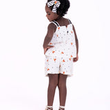 Conjunto curto com estampa de abelhas infantil feminino Antonita para meninas de 2 a 10 anos