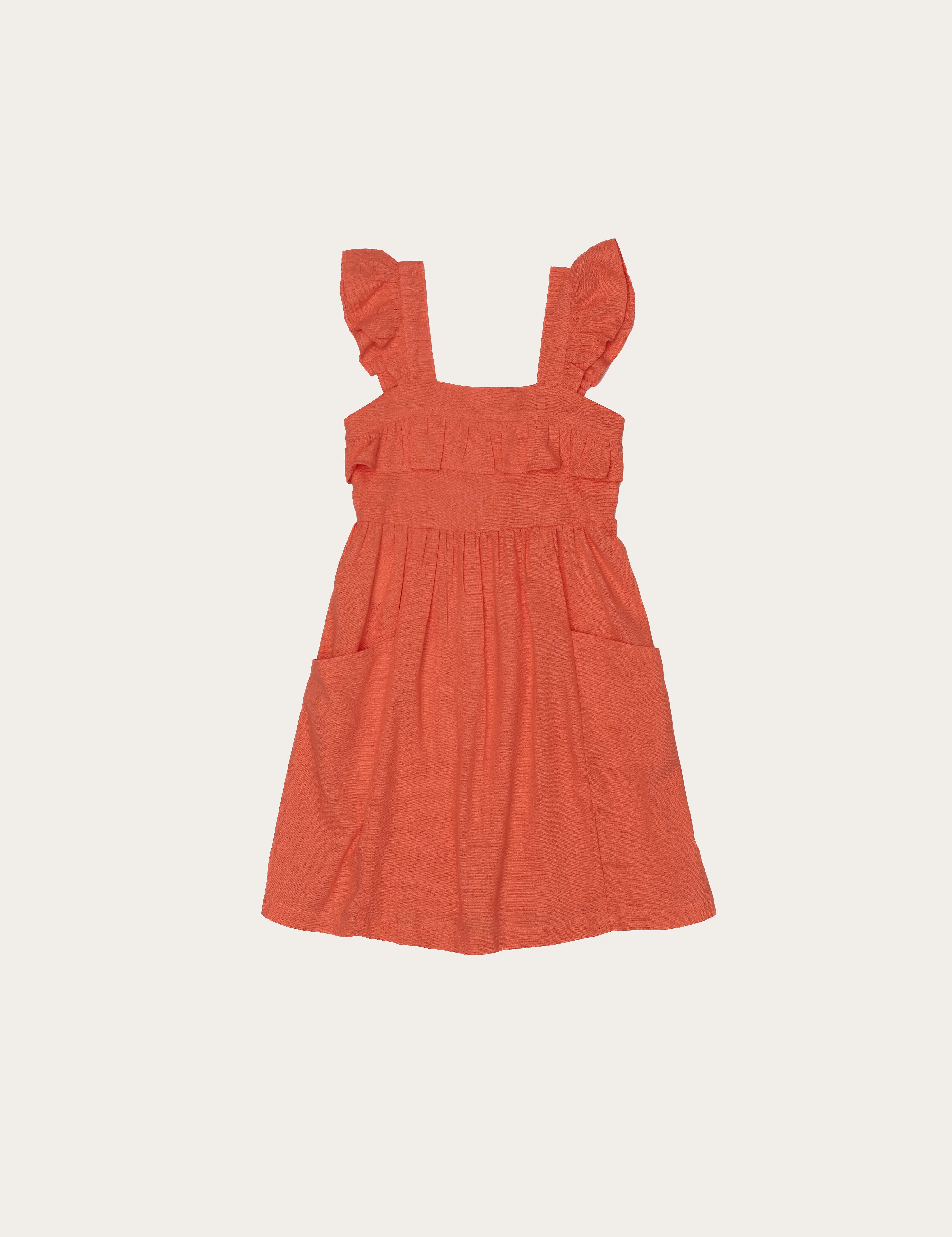 Vestido Infantil Feminino Linho Sweet Antonita
