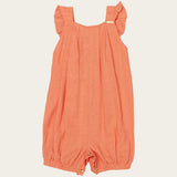 Romper infantil feminino cores em linho