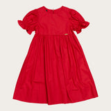 Vestido Infantil Feminino Clássico Natalino Antonita