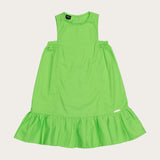 Vestido Infantil Feminino Maçã Verde Antonita