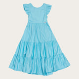 Vestido Infantil Feminino Midi Céu Antonita