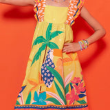 Vestido Infantil Feminino Tucano Antonita