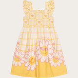 Vestido Infantil Feminino Margarida Barrado Antonita