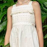 Vestido Infantil Feminino Rendas Quaker Antonita