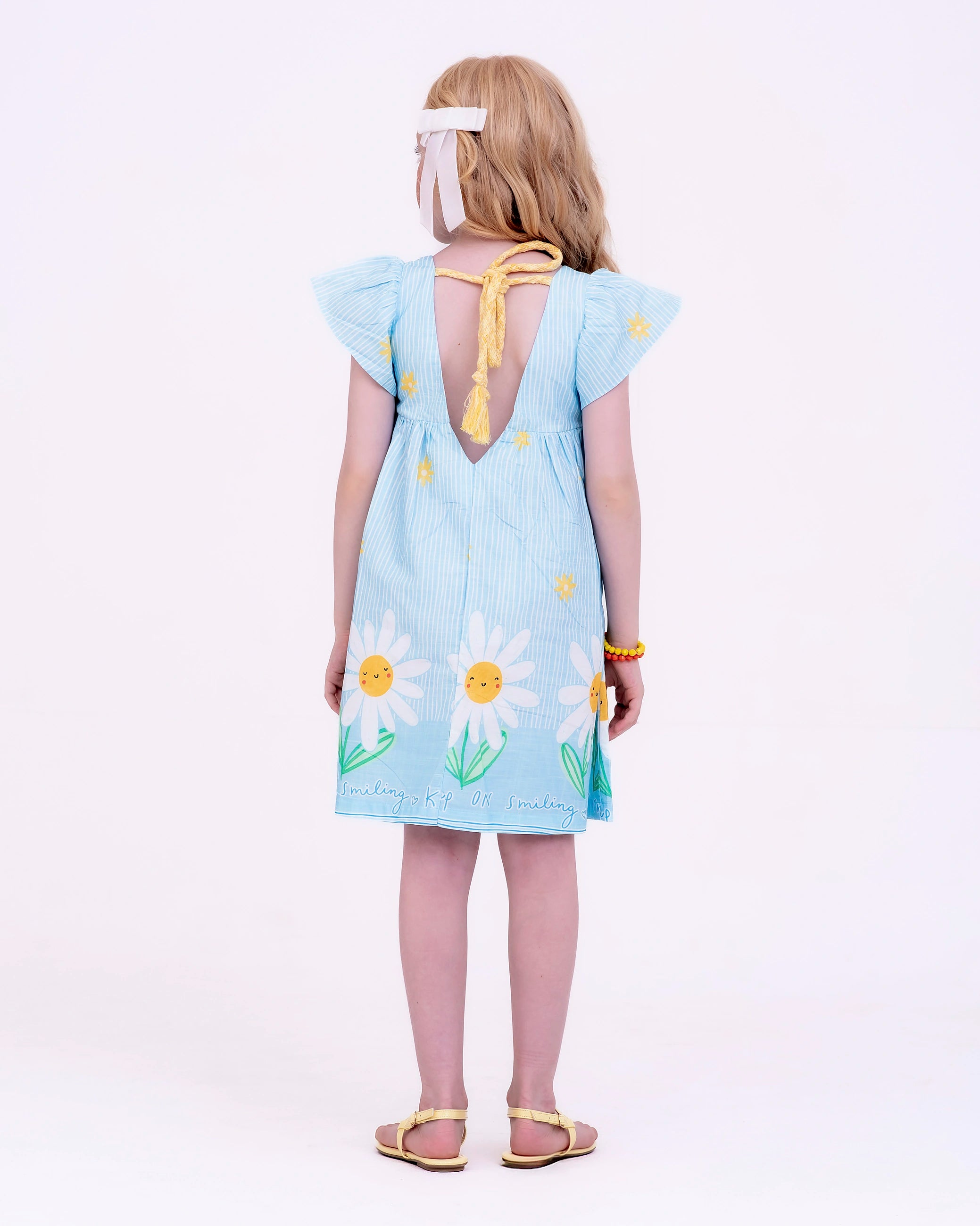 Vestido com estampa floral Camafeu infantil feminino Antonita para meninas de 2 a 10 anos