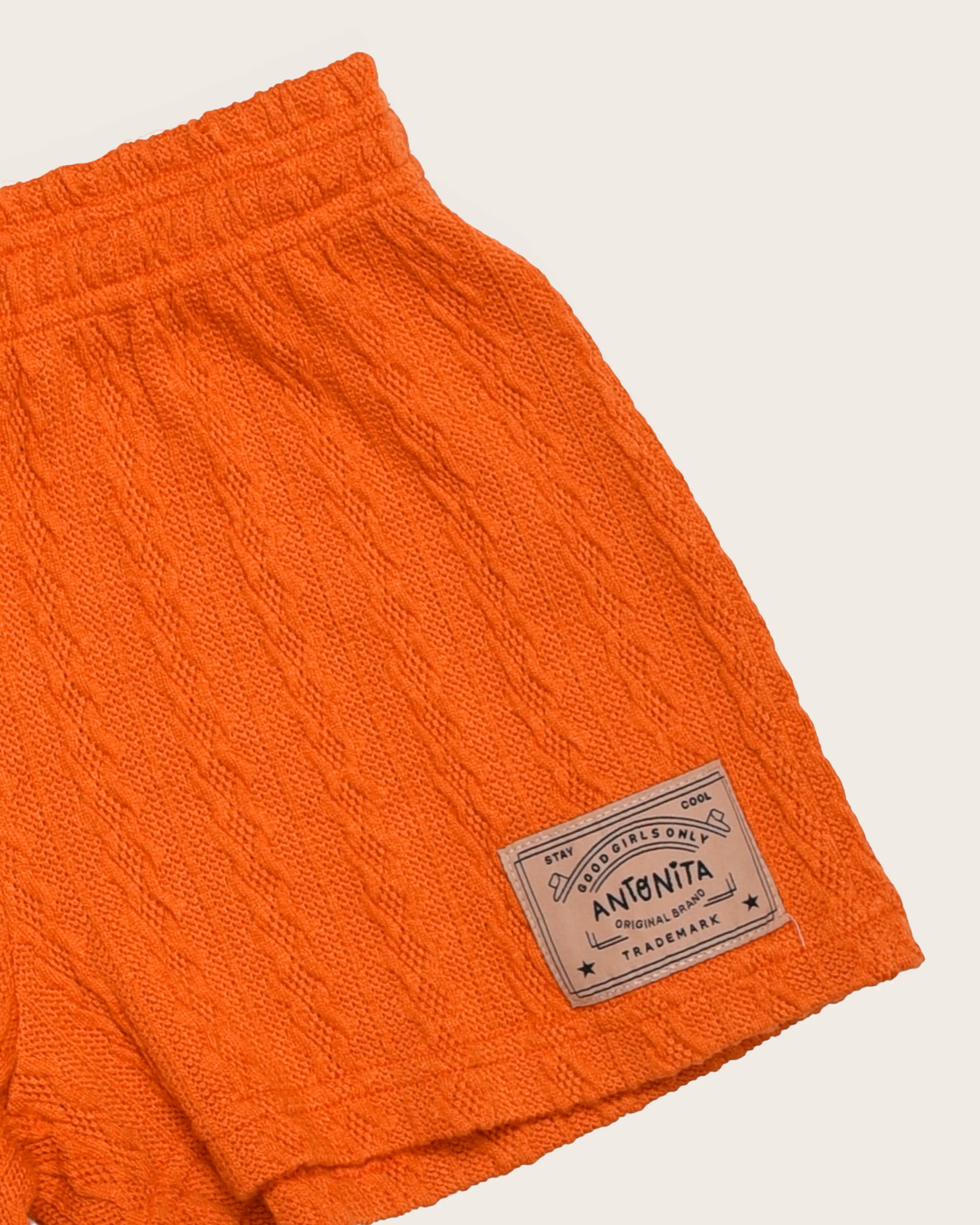 Conjunto curto com blusa de mangas amplas infantil feminino Antonita para meninas