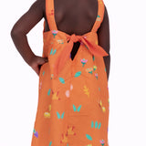 Vestido curto com estampa Dia de Verão infantil feminino Antonita para meninas de 2 a 10 anos