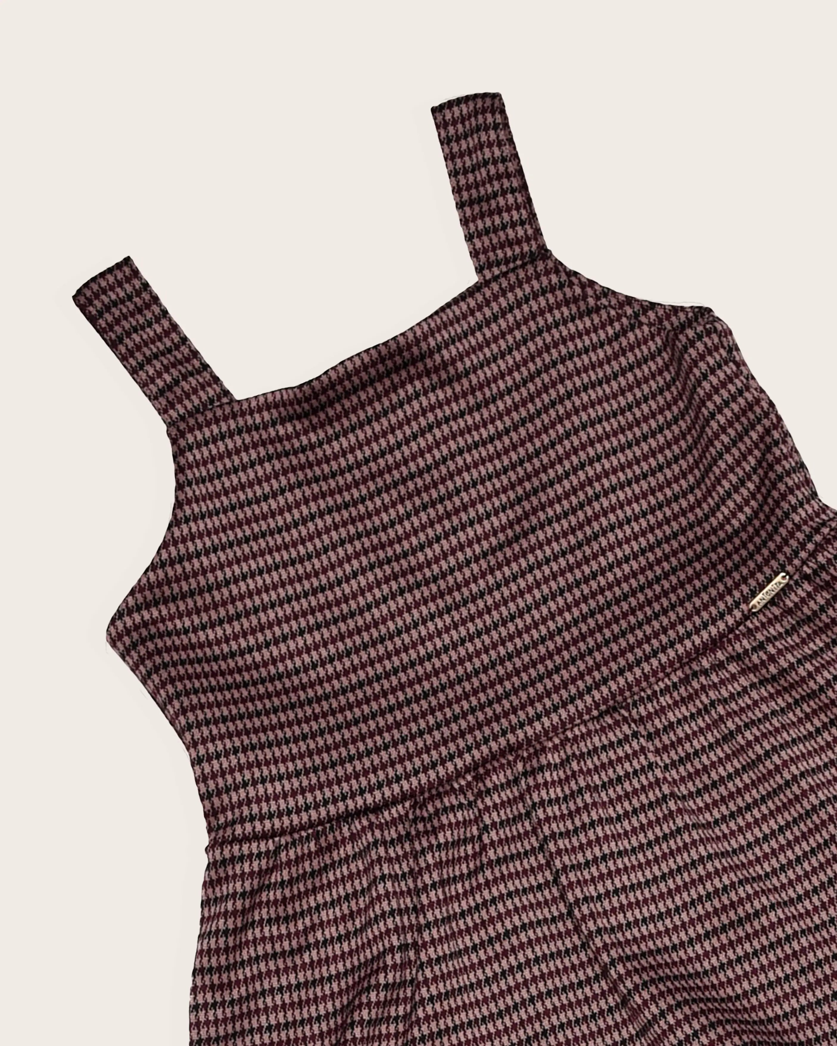Conjunto com blusa e calça xadrez infantil feminino Antonita para meninas 