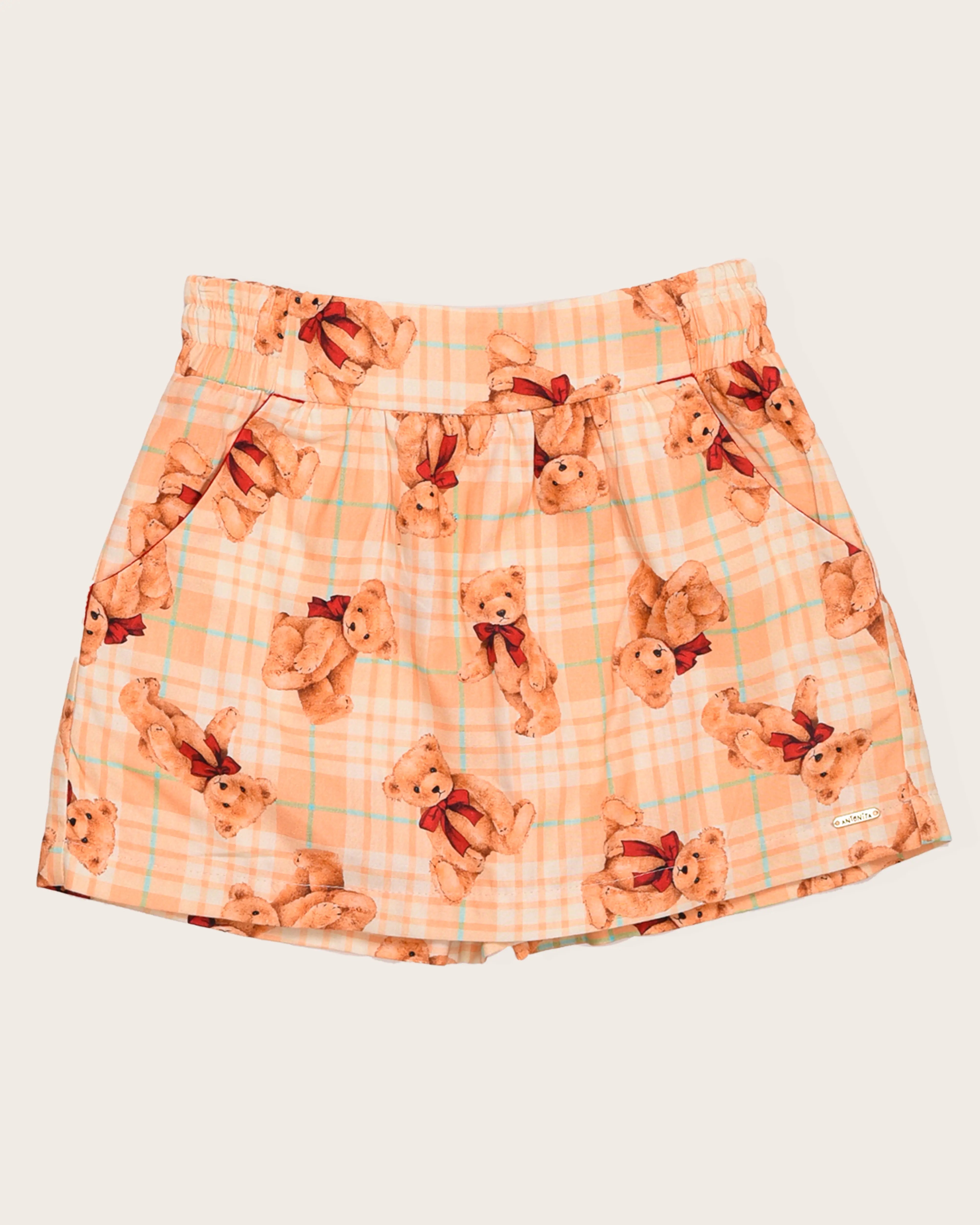 Conjunto com estampa teddy infantil feminino Antonita para meninas