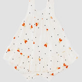 Romper leve com estampa de joaninhas infantil feminino Antonita para meninas de 0 a 3 anos