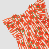 Conjunto com estampa Tomatinhos infantil feminino Antonita para meninas de 0 a 3 anos