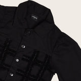 Conjunto Blackout com blusa cropped e short infantil feminino Antonita para meninas 