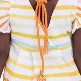 Vestido com estampa Chuva E Sol infantil feminino Antonita para meninas de 2 a 10 anos