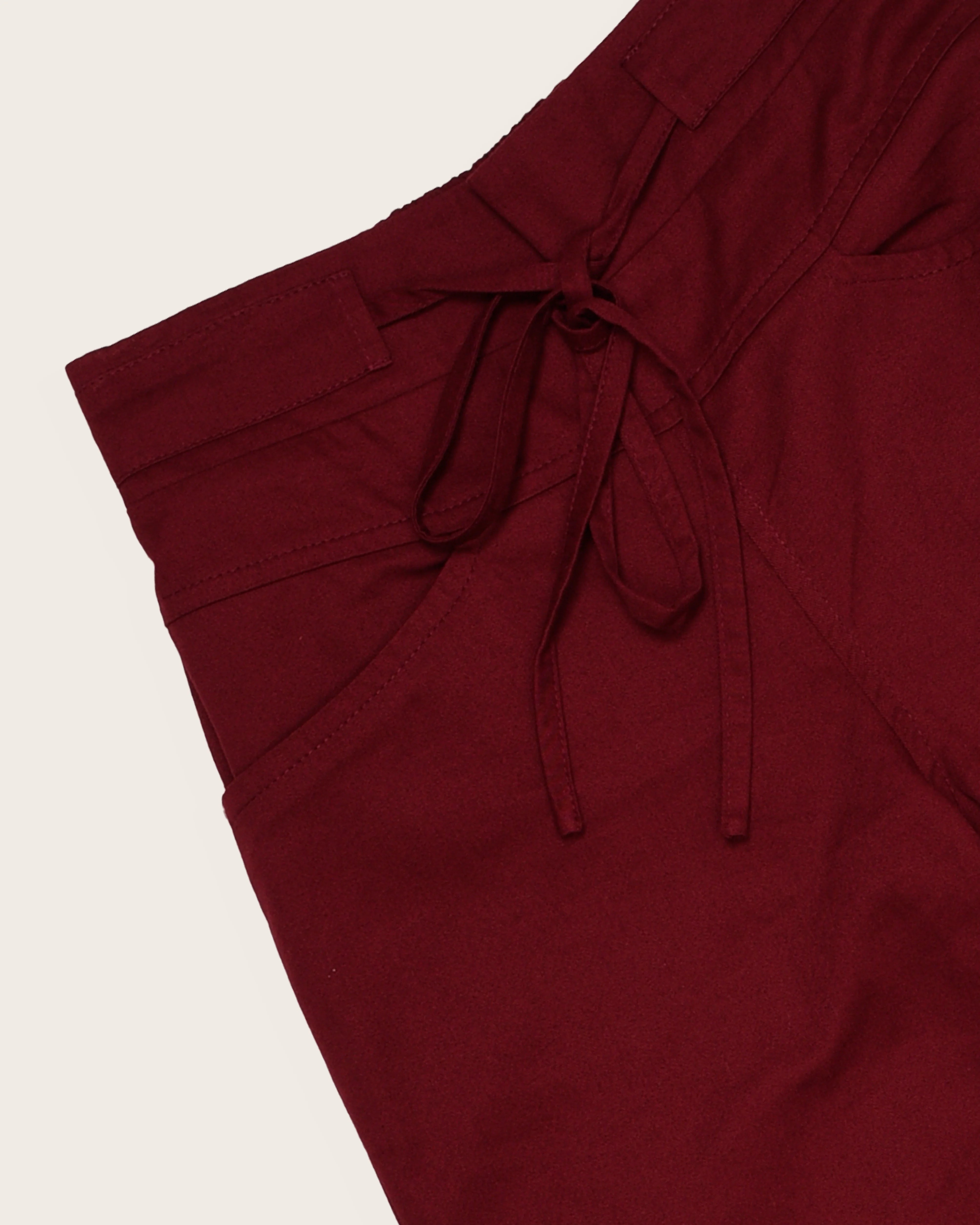 Calça com amarração e corte amplo infantil feminino Antonita para meninas 