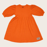 Vestido com textura lúdica infantil feminino Antonita para meninas