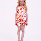 Conjunto com estampa Cogumelos infantil feminino Antonita para meninas de 2 a 10 anos
