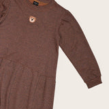 Vestido com estampa Explorer infantil feminino Antonita para meninas 