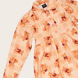 Vestido longo com estampa teddy infantil feminino Antonita para meninas 