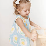 Conjunto com estampa floral infantil feminino Antonita para meninas de 0 a 3 anos