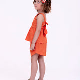 Conjunto com estampa Buque De Flores infantil feminino Antonita para meninas de 2 a 10 anos
