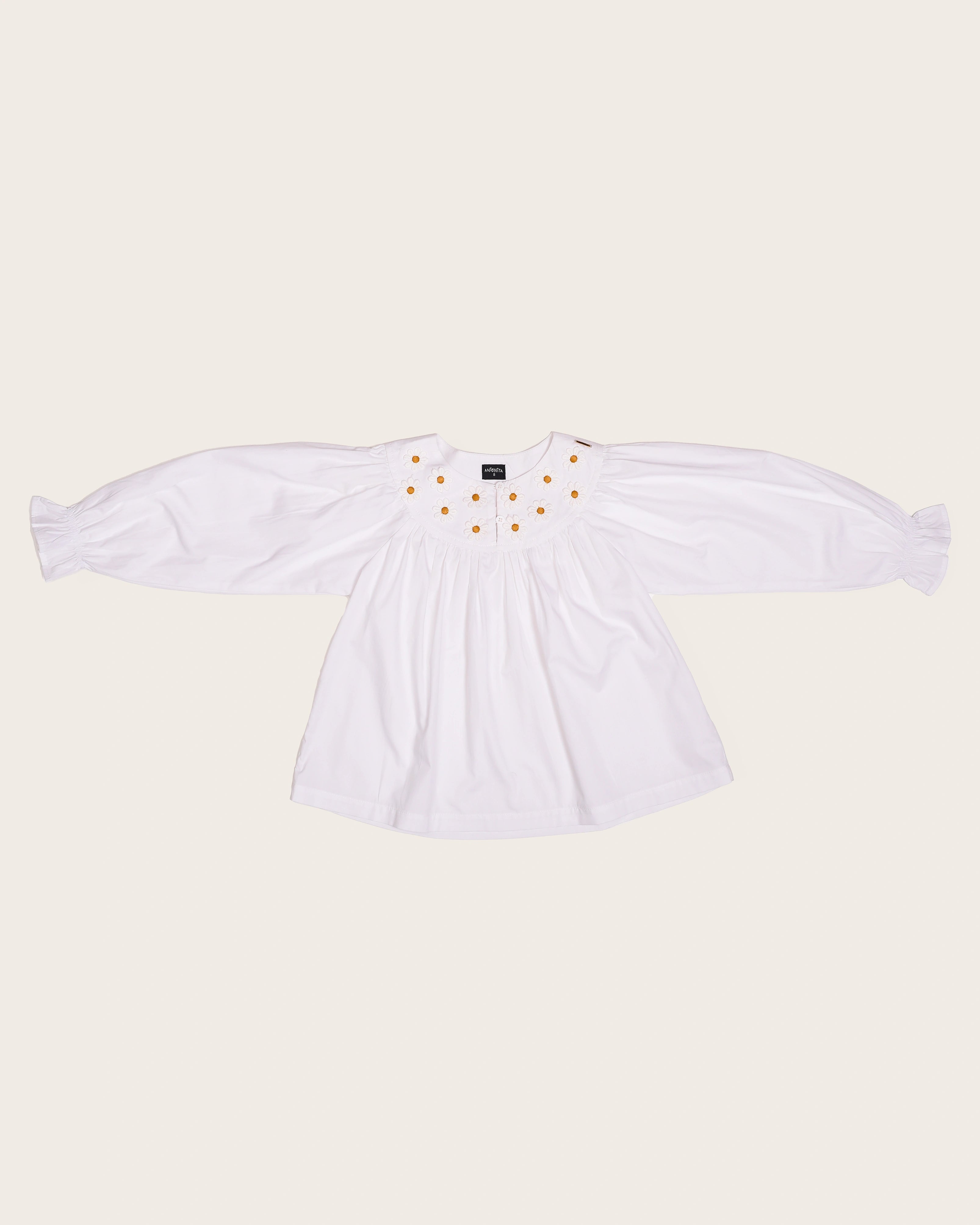 Bata com detalhes na gola infantil feminino Antonita para meninas 