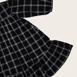 Vestido com estampa xadrez infantil feminino Antonita para meninas